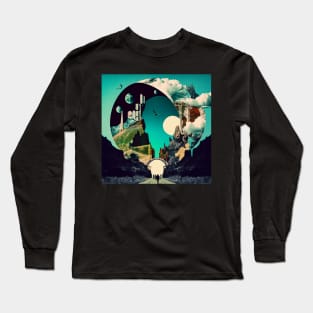 Collage Surreal #21 Long Sleeve T-Shirt